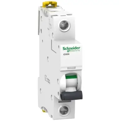 Автоматичний вимикач Schneider Electric 1-п. IC60N 25А C (6кА) (C2)
