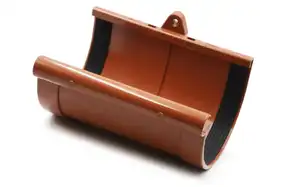 Муфта ринви RainWay система 90/75 RAL 8004 Цегляний
