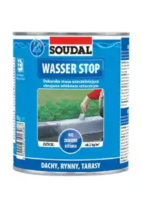 Мастика для кровли Soudal Wasser Stopp 750мл