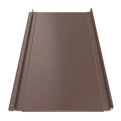 Кликфальц Tile "Классика" матполиэстер SeAH 0.45 mm RAL 8017 Коричневый