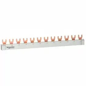 Шина питания Schneider Electric Acti9 1L+N, 18 мм, 12 модулей, 63 A