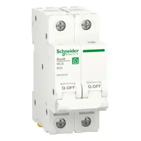 Автоматичний вимикач Schneider Electric 2-п. RESI9 50A В (6kA) (C2)