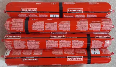 Полиуретановый клей и герметик Isomat FLEX PU-50 S 600 мл, серый