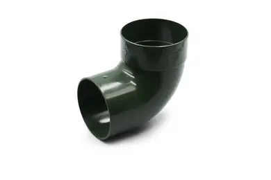 Отвод одномуфтовый RainWay система 130/100 87° RAL 6009 Зеленый