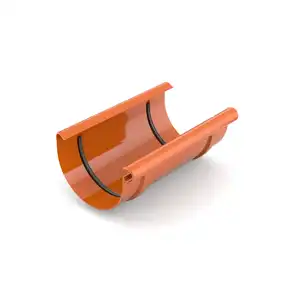 Муфта ринви BRYZA система 125/90 Цегляний RAL 8004 (62-036)