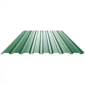 Профнастил GOOD ROOF ПС-20 Полиэстер Малайзия/Вьетнам/Индия/Корея, 0,43-0,45 мм RAL 6002 Светло-зеленый