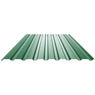 Профнастил GOOD ROOF ПС-20 Полиэстер Малайзия/Вьетнам/Индия/Корея, 0,43-0,45 мм RAL 6002 Светло-зеленый
