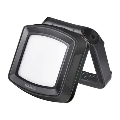 Светильник светодиодный Maxus Portable Emergency LED Light 8W 4100K IP65 5000mAh BLACK (MAX-8W-BLK-EM)