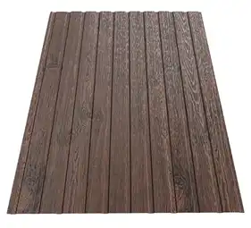 Профнастил Tile С-8 структура дерево SeAH 0.40 mm Темне дерево