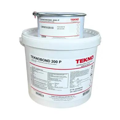 Двокомпонентний поліуретановий тиксотропний клей-паста класу R2T TEKNO Teknobond 200 P Комплект (А + В) 20 кг
