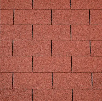 Битумная черепица IKO Superglass 3T без тени 10 Tile Red