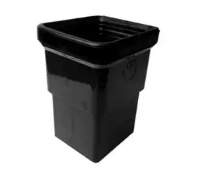 З'єднувач PVC Galeco BEZOKAPOWY система 125/70х80 RAL 9005 Чорний
