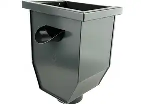 Зливна корзина 100 мм Galeco Stal система 150/100 RAL 7015 Графітовий