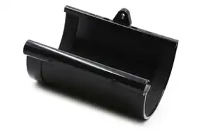 Муфта ринви RainWay система 130/100 RAL 9005 Чорний