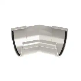 Кут внутрішній Galeco PVC система 130/100 135° RAL 9010 Білий