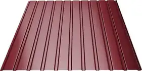 Профнастил GOOD ROOF ПС-10 AlZn Индия/Вьетнам 100-150 , 0,45 мм RAL 3005 Вишневый