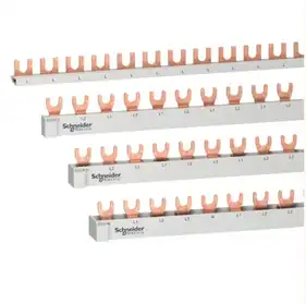 Шина питания Schneider Electric Acti9 1L+N, 18 мм, 18 модулей, 63 A