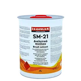 Растворитель для красок Isomat SM-21 4 л, прозрачный