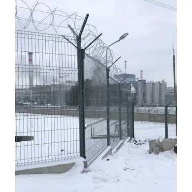 Армированная колючая лента Завод Центр - Сетка Заграда Егоза Спираль СББ-600/3 ф1.9/2.8 мм бухта 22,5 м.п.