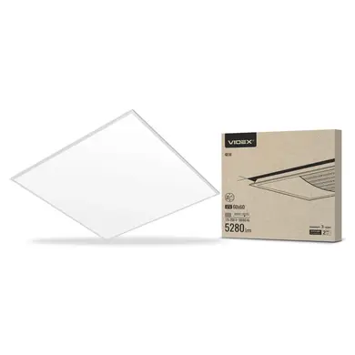 LED панель Videx 48W 4100K матова (VL-Pb486W)