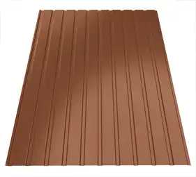Профнастил Tile С-8 полиэстер U.S.Steel 0.50 mm RAL 8004 Терракота