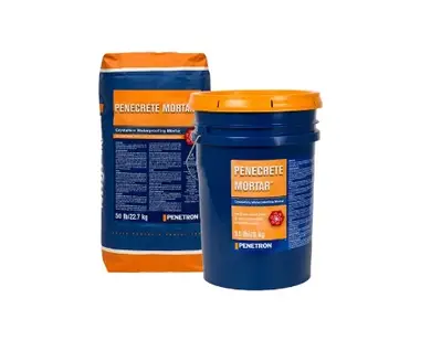 Гідроізоляція швів та тріщин Penetron Penecrete Mortar відро 5 кг