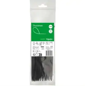 Хомут Schneider Electric 2,5х200 кабельный черный (100шт) 