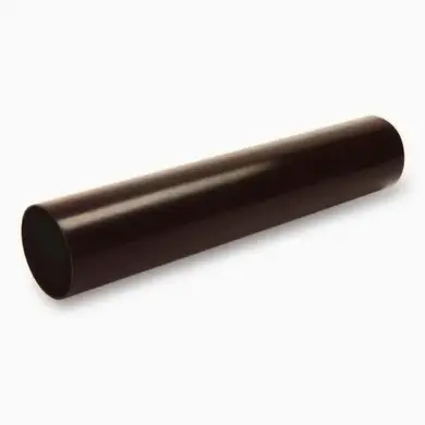 Труба Galeco PVC система 130/80, 4 м.п. RAL 8019 Темно-коричневый