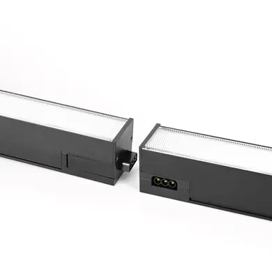 LED светильник линейный магистральный Videx BNL02 24W 0.6М 5000K 220V Black (VL-BNL02-24065B)