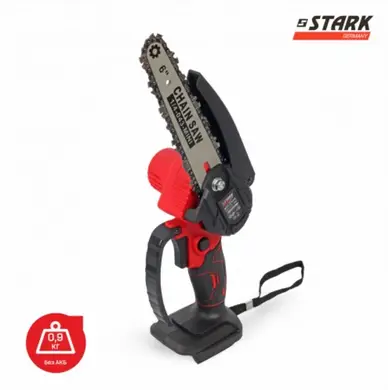 Мини-пила аккумуляторная цепная STARK BCS-21015 1х21Вх2А, 150мм, M-Type