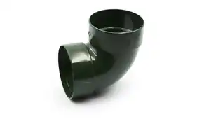 Отвод двумуфтовый RainWay система 90/75 87° RAL 6009 Зеленый