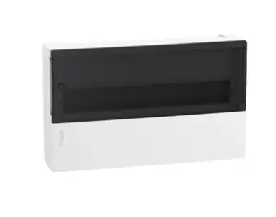Щит пластиковий Schneider Electric ЩРН-П-18 мод зовн.уст. IP40 проз двері Resi9 (C3)