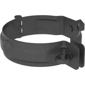 Хомут труби Zambelli Robust система 127/80 RAL 7037 Сірий