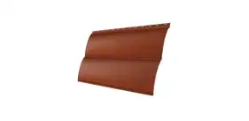Сайдинг металевий ASTRA Блок Хаус матполіестер 0,4 В'єтнам RAL 8004 Коричневий
