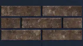 Фасадна термопанель з клінкерною плиткою КерамТерм Paradyz Іларіо Браун 50 Neopor EPS 120