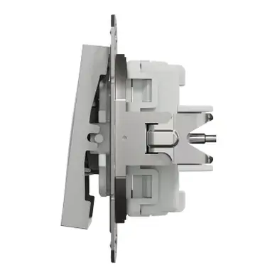 Выключатель Schneider Electric 3-кл. внутр. "ASFORA алюминий (C2) 