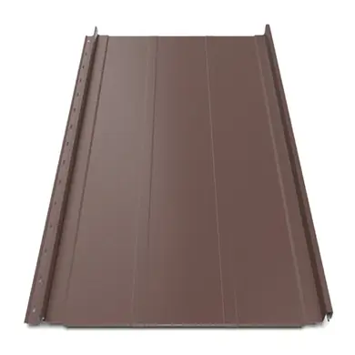 Кликфальц Tile "Трапеция" матполиэстер Arcelor Mittal 0.50 mm RAL 8017 Коричневый