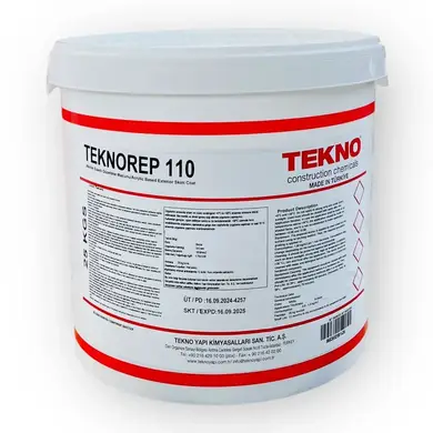 Фасадна шпаклівка на акриловій основі TEKNO Teknorep 110 25 кг, Біла