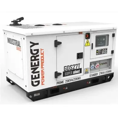 Генератор дизельный GENERGY GDS27T 18кВт