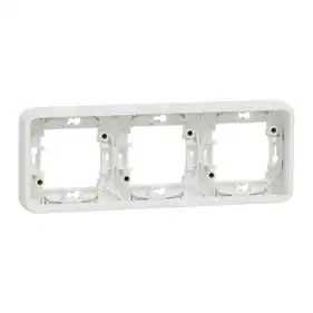 Рамка Schneider Electric 3-х кратная IP55 "MUREVA S" белая (C3) 