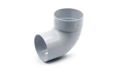 Отвод одномуфтовый RainWay система 130/100 87° RAL 7040 Серый