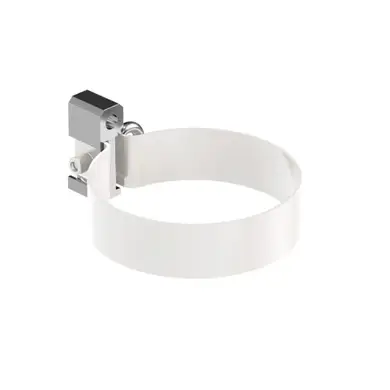 Кронштейн труби Galeco Stal система 120/90 RAL 9003 Білий