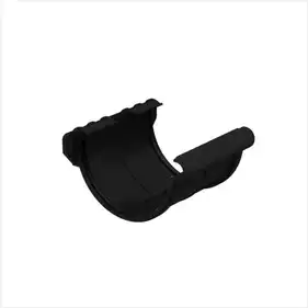 Муфта ринви Galeco PVC система 130/80 RAL 9005 Чорний