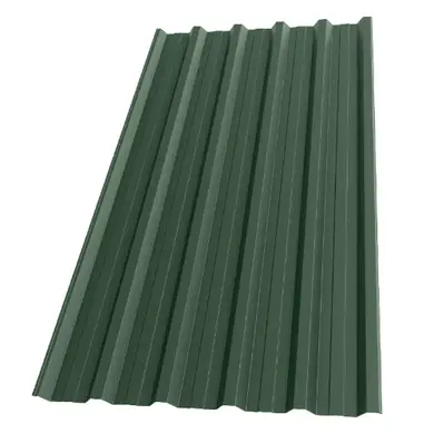 Профнастил Tile НС-35 матполиэстер двухстор. N.S.Slovakia 0.45 mm RAL 6005 Зеленый