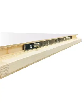Горищні сходи Bukwood Double Luxe Metal Standard 3-секційні Н280см 130х80 см