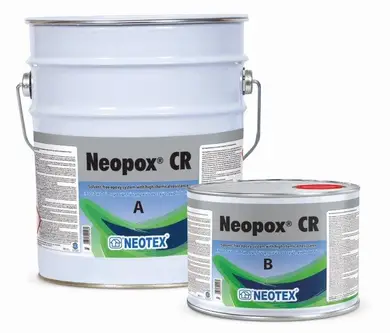 Епоксидна система NEOTEX Neopox CR Комплект (A+B) 10 кг сірий