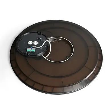 LED Cвітильник Videx з декоративною підсвіткою DL5R 44W 3000K-4000K-5000K Black (VL-DL5R-44CB)