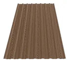 Профнастил Tile Н-20/С-20 структура дерево SeAH 0.40 mm Дуб