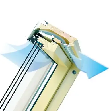 Мансардное окно Fakro Standard Energy FTS-V U4  66х98