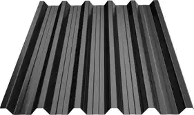 Профнастил GOOD ROOF ПН-44 Матполіестер Німеччина Zn225, 0,50 мм RAL 9005 Чорний